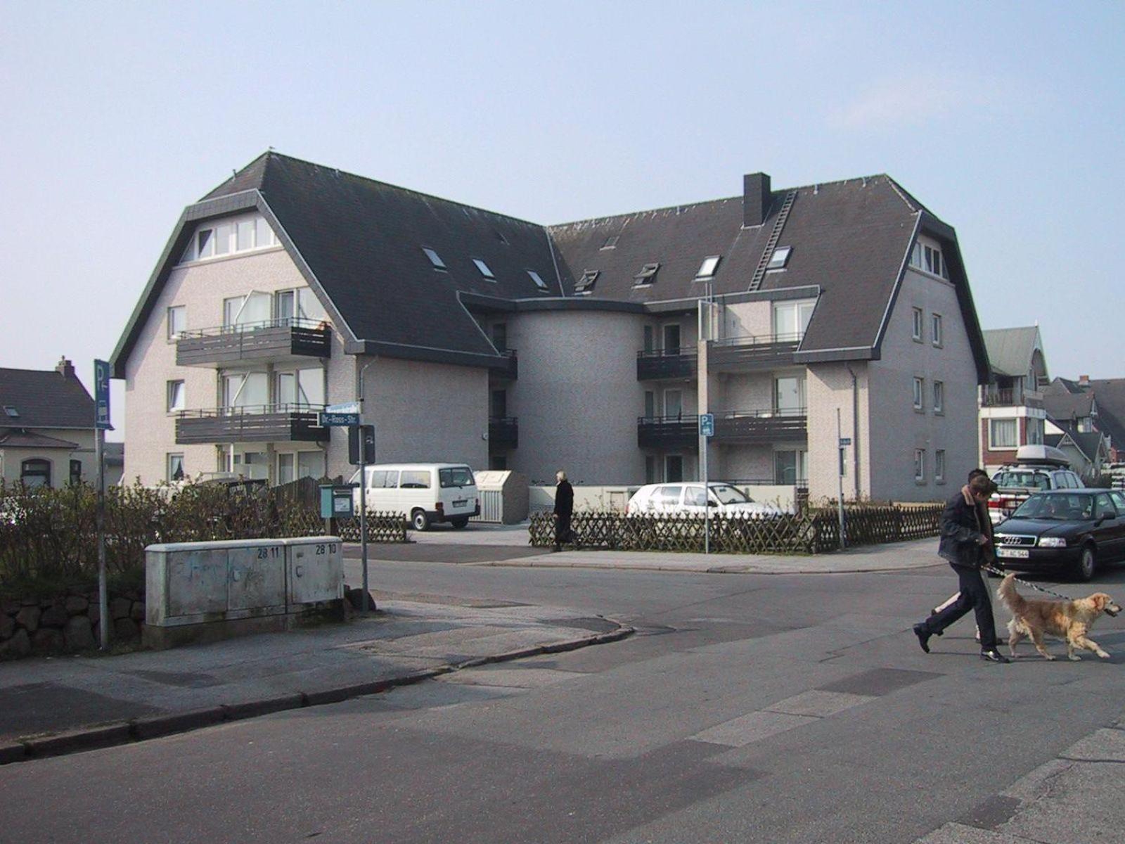 Kleine-Niedliche-Friesenwohnung Westerland Buitenkant foto