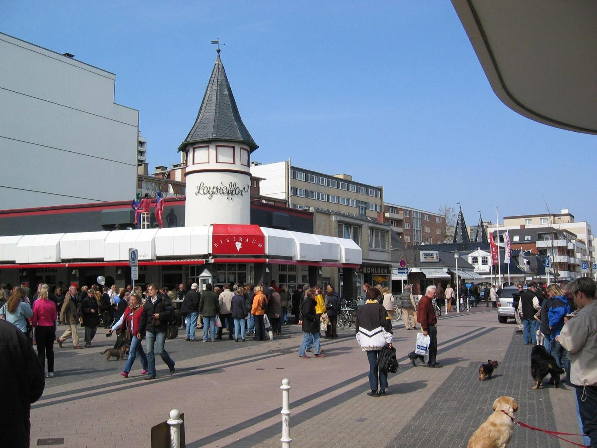 Kleine-Niedliche-Friesenwohnung Westerland Buitenkant foto