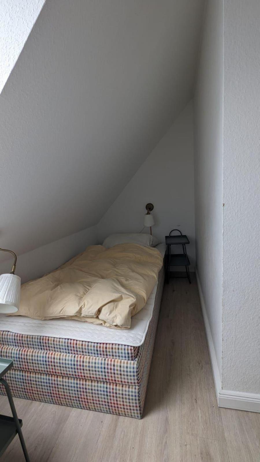 Kleine-Niedliche-Friesenwohnung Westerland Buitenkant foto
