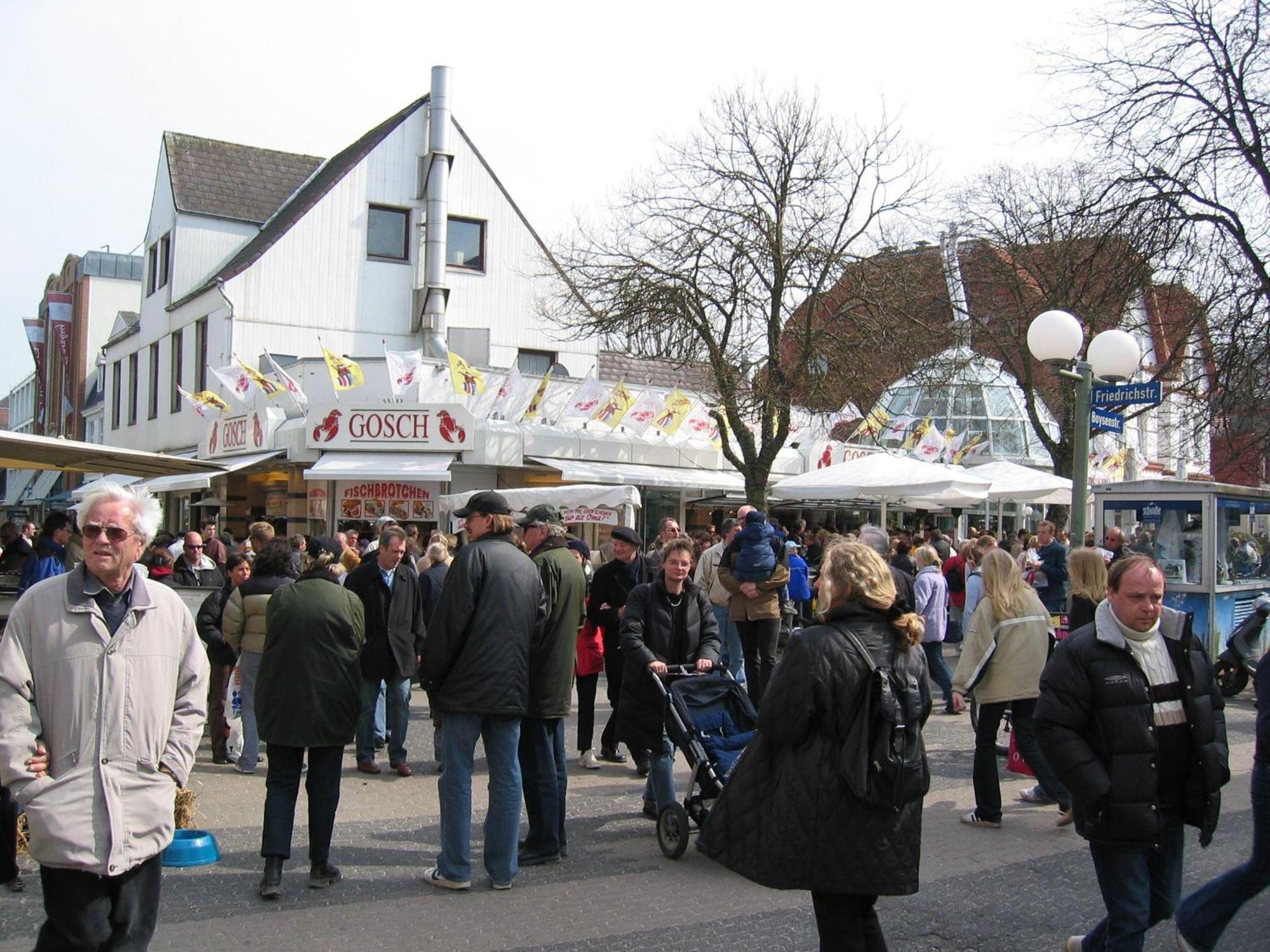 Kleine-Niedliche-Friesenwohnung Westerland Buitenkant foto