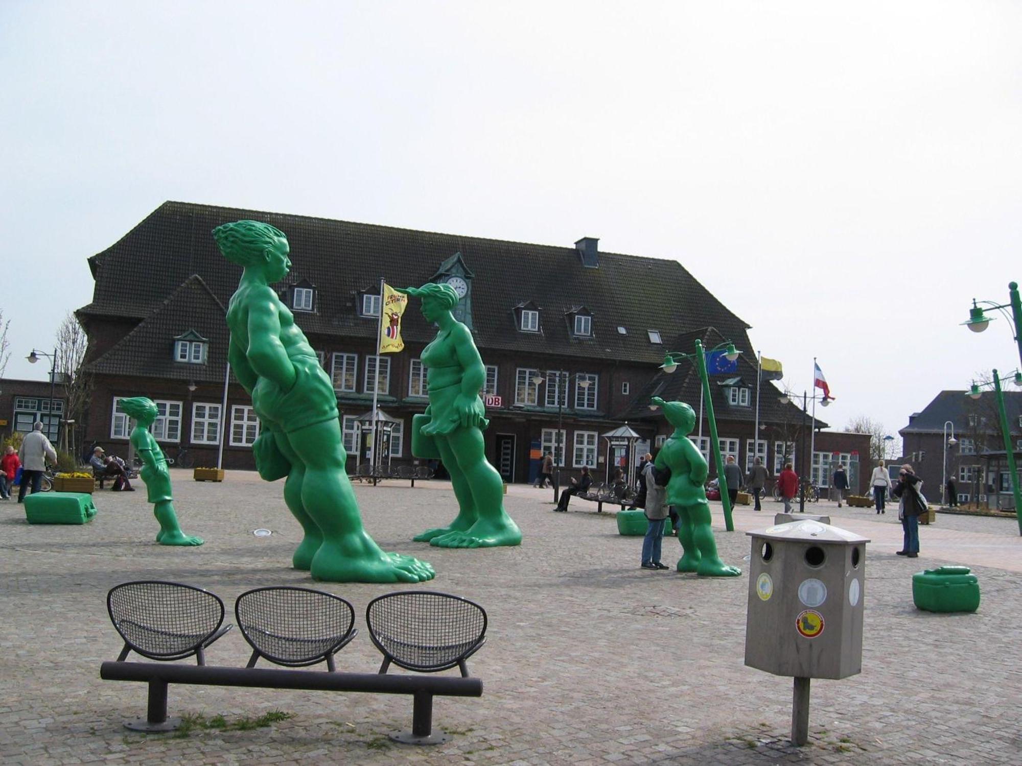 Kleine-Niedliche-Friesenwohnung Westerland Buitenkant foto