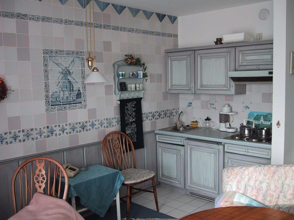 Kleine-Niedliche-Friesenwohnung Westerland Buitenkant foto